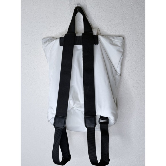 Lululemon Carry On Backpack Bag White Black Pockets Active Sports main image 5